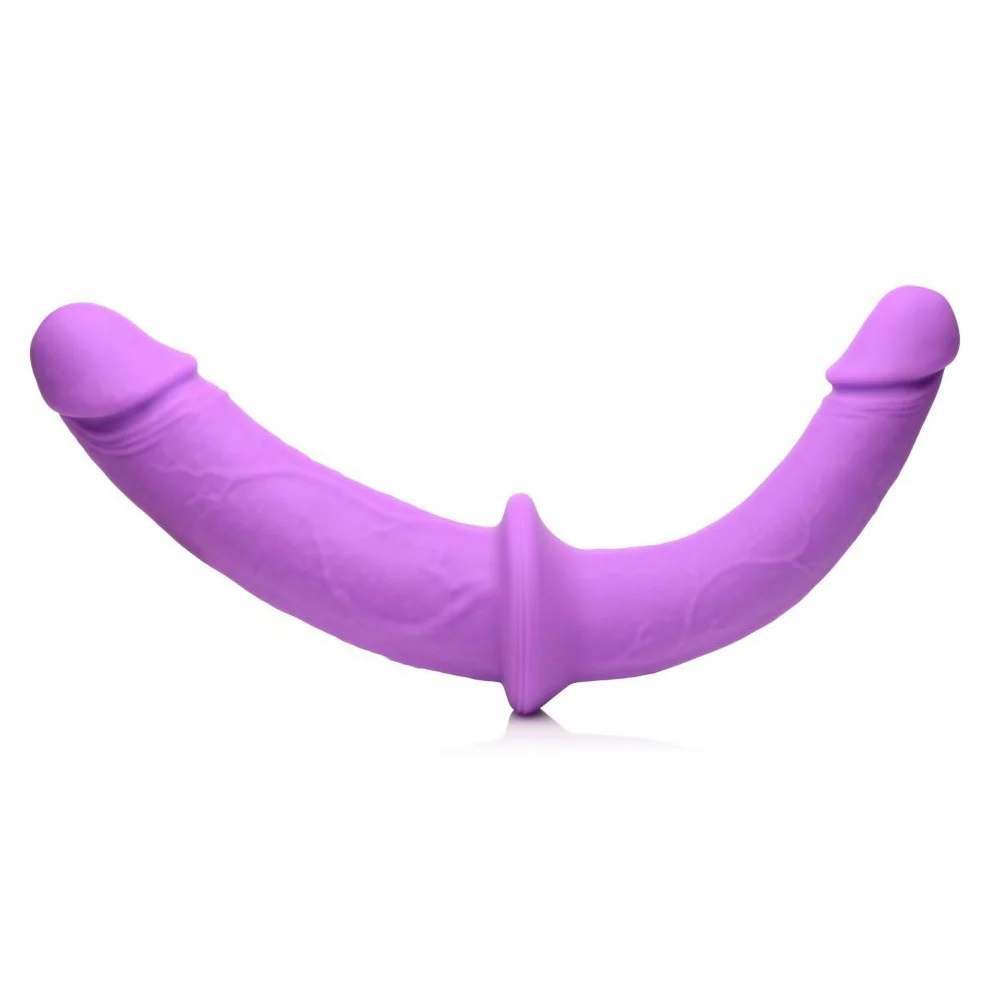 Silicone Double Dildo with Harness - Image 7