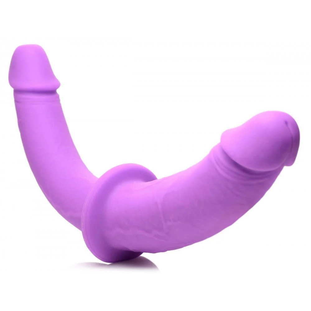 Silicone Double Dildo with Harness - Image 8