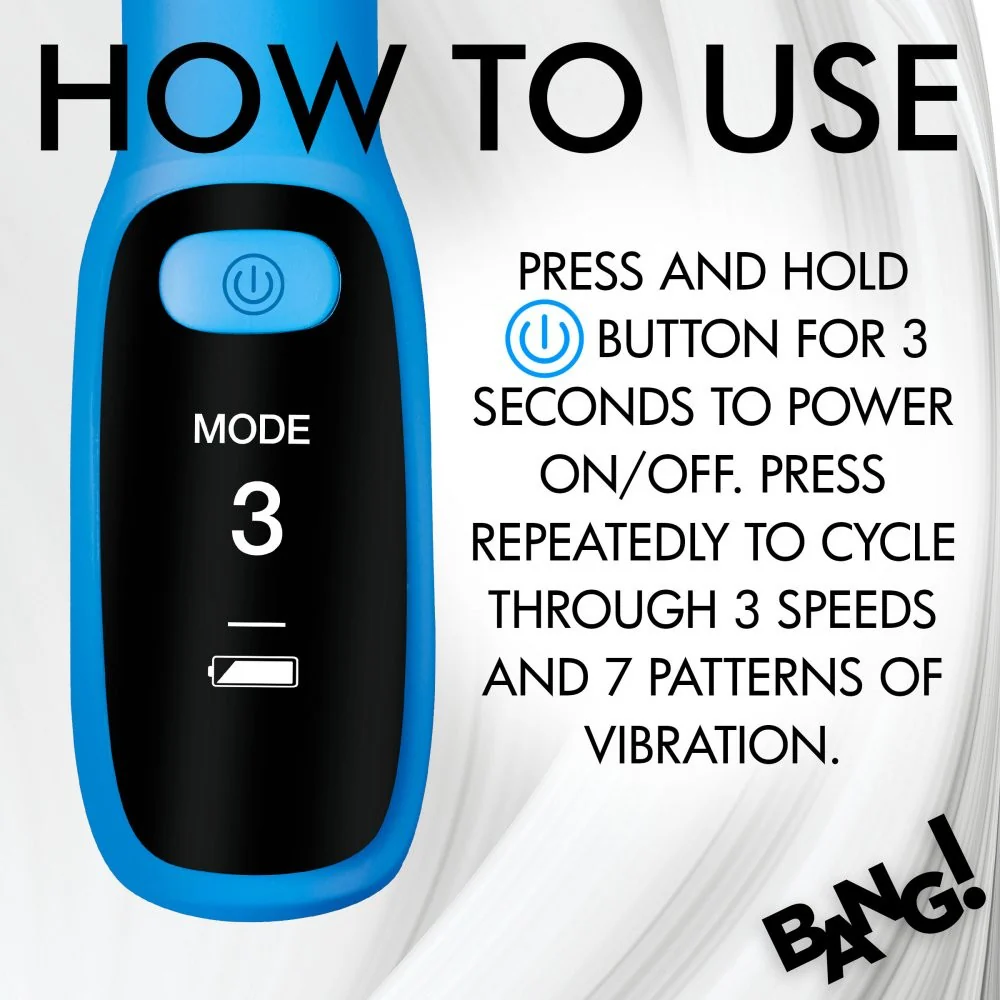 Silicone G-spot Vibrator with Digital Display - Image 7