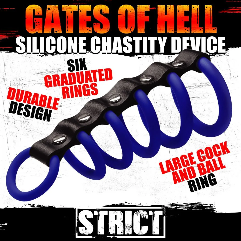 Silicone Gates of Hell Chastity Device - Image 2