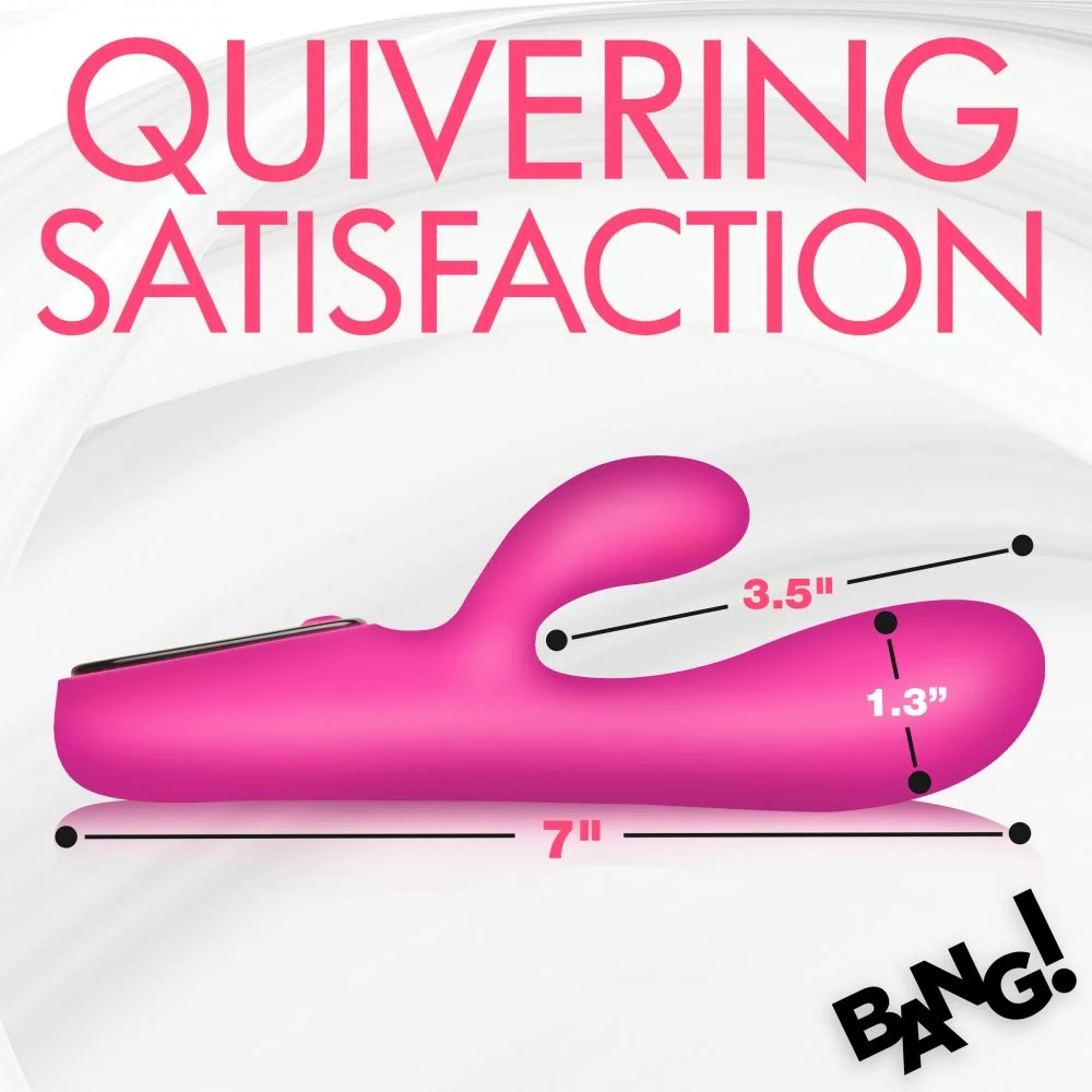 Silicone Rabbit Vibrator with Digital Display - Image 5