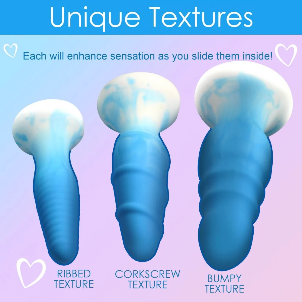 Simply Sweet Silicone Butt Plug Set - Image 6