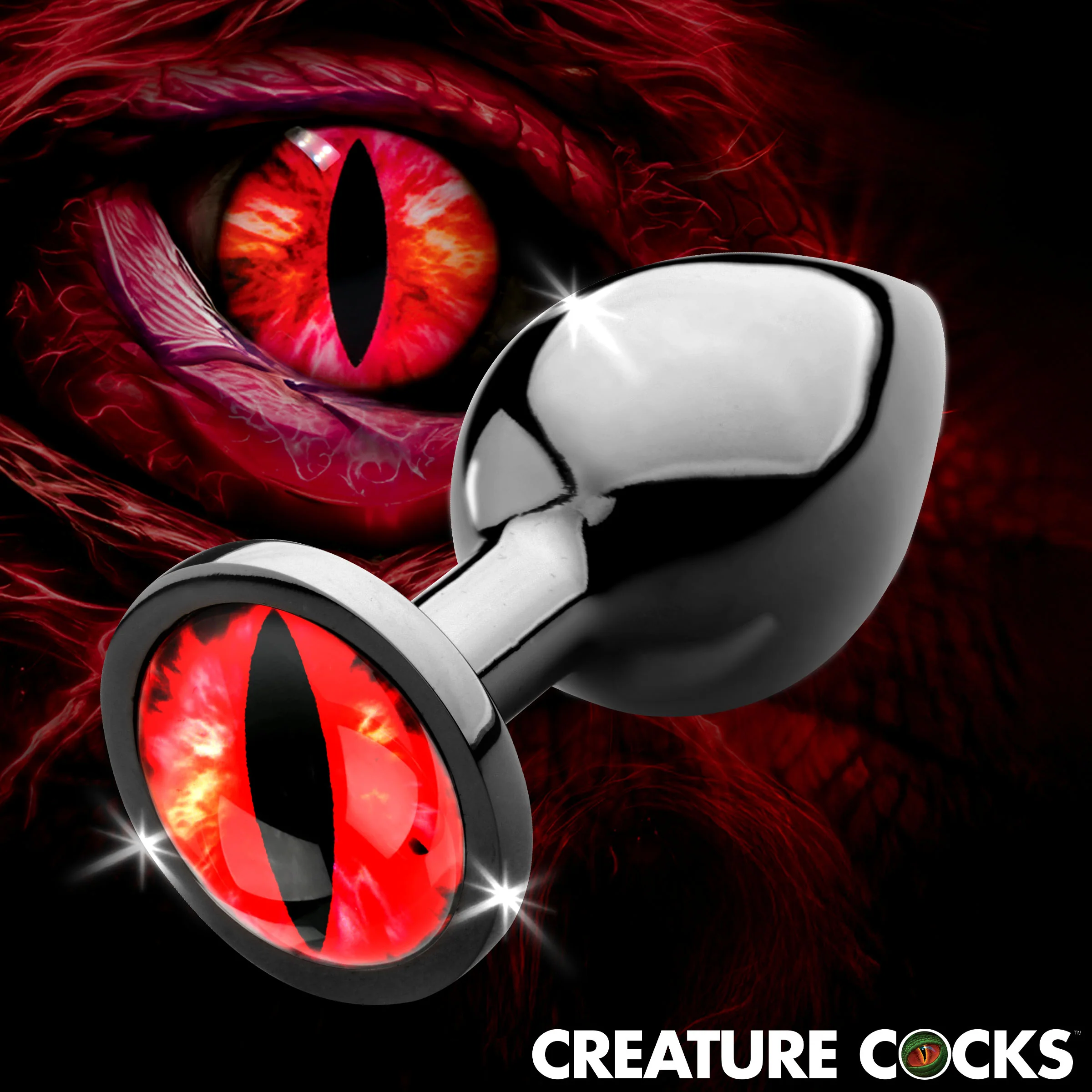 Sinister Eye Metal Butt Plug