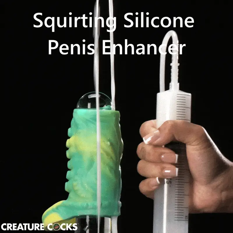 Siphon Squirting Silicone Penis Enhancer - Image 2
