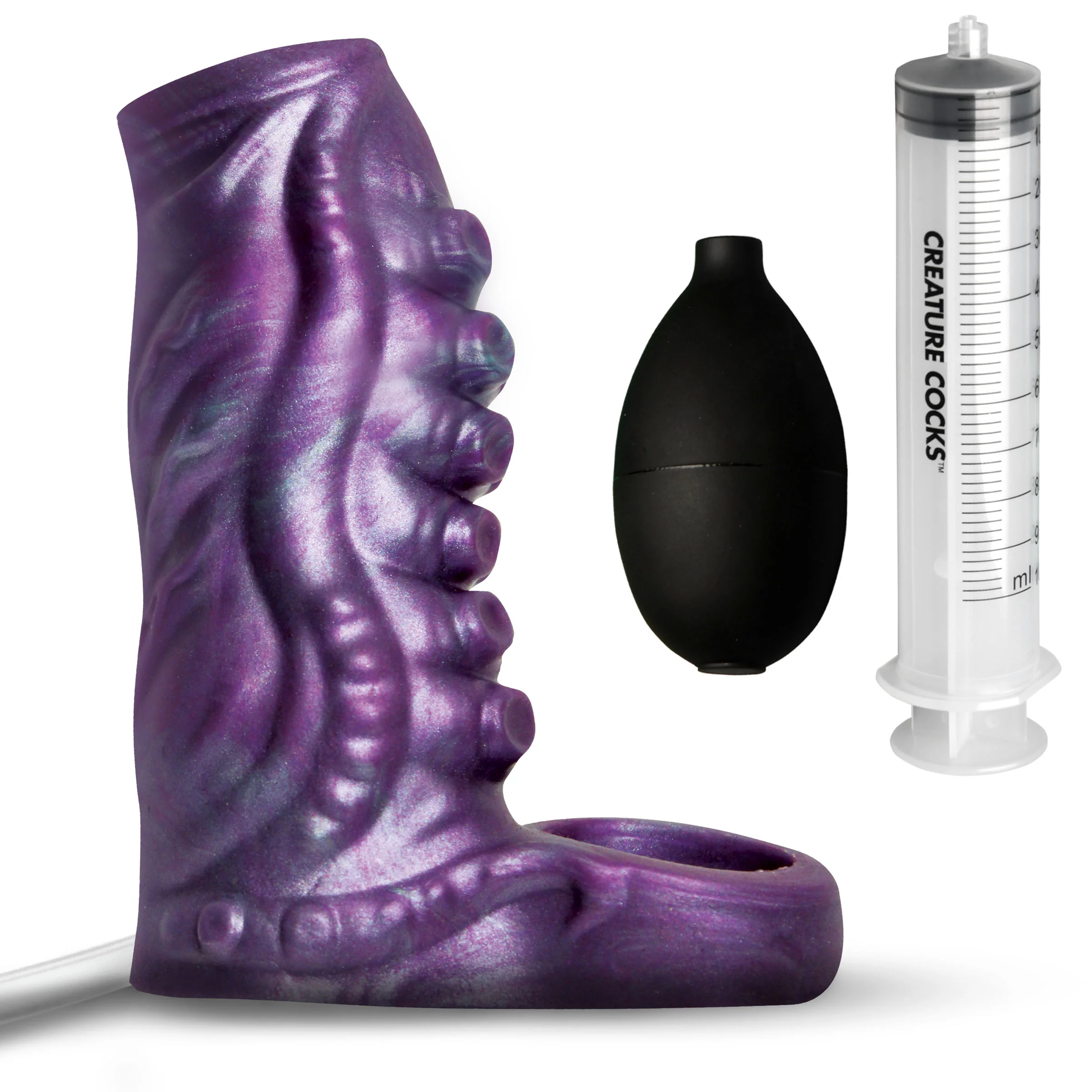 Siphon Squirting Silicone Penis Enhancer - Image 6