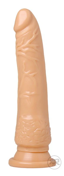 Slim Leather Strap-On Harness with Dildo - Image 4
