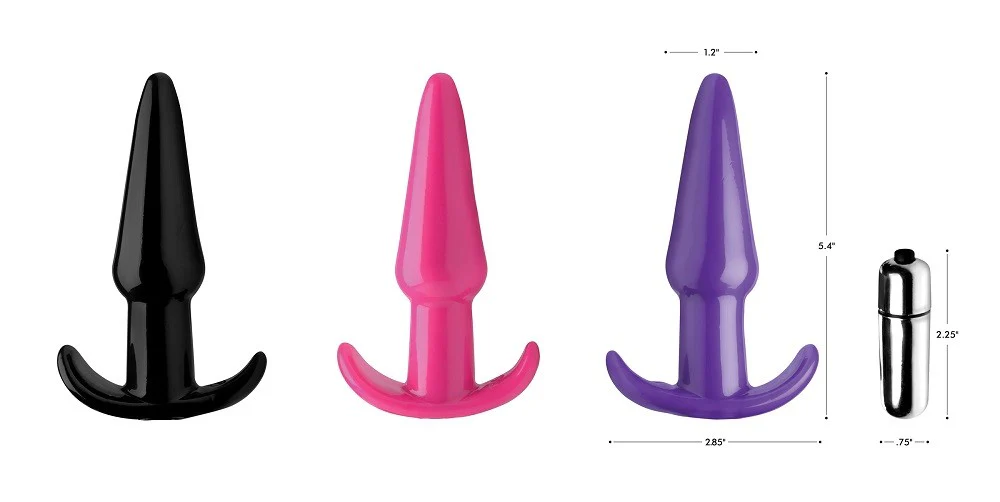 Smooth Vibrating Anal Plug - Image 3