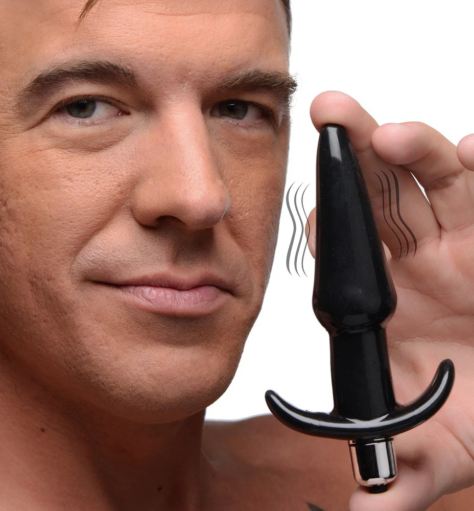 Smooth Vibrating Anal Plug - Image 4