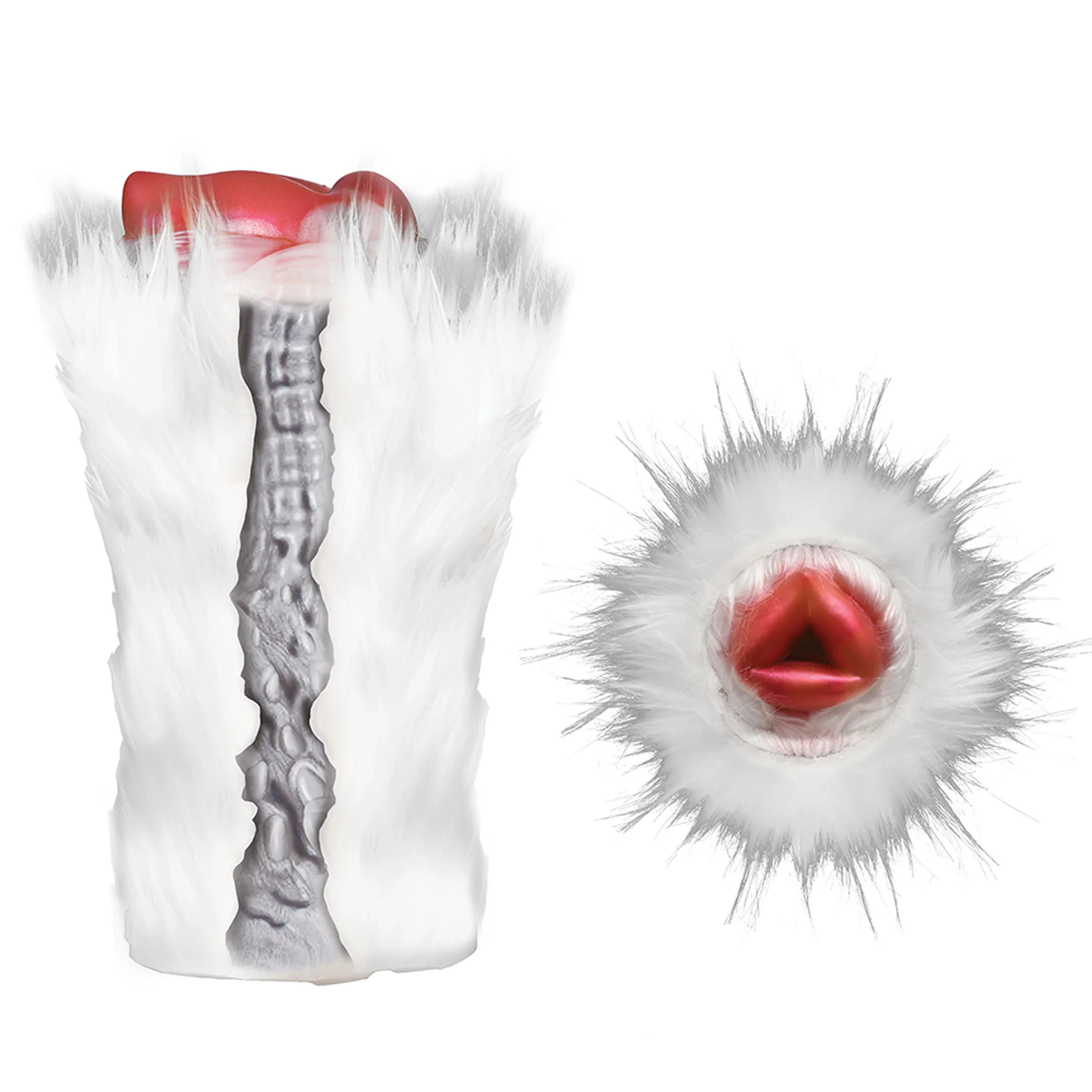 Snow She-Wolf Silicone Stroker - Image 6