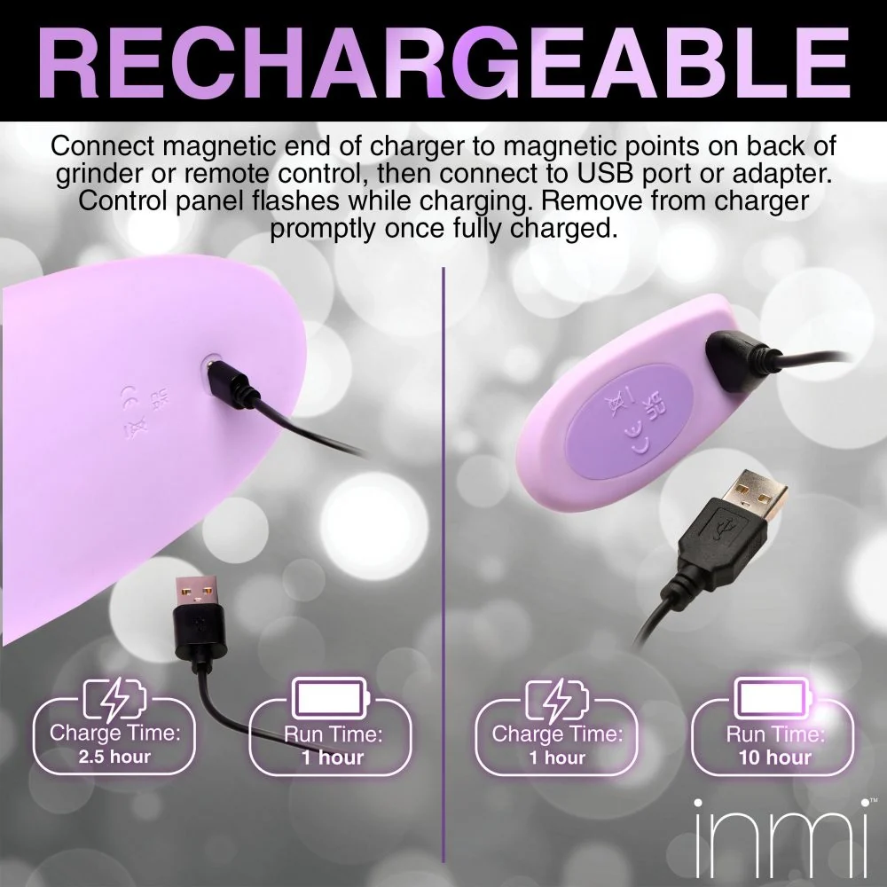Thrust n' Grind Thrusting and Vibrating Silicone Sex Grinder - Image 11