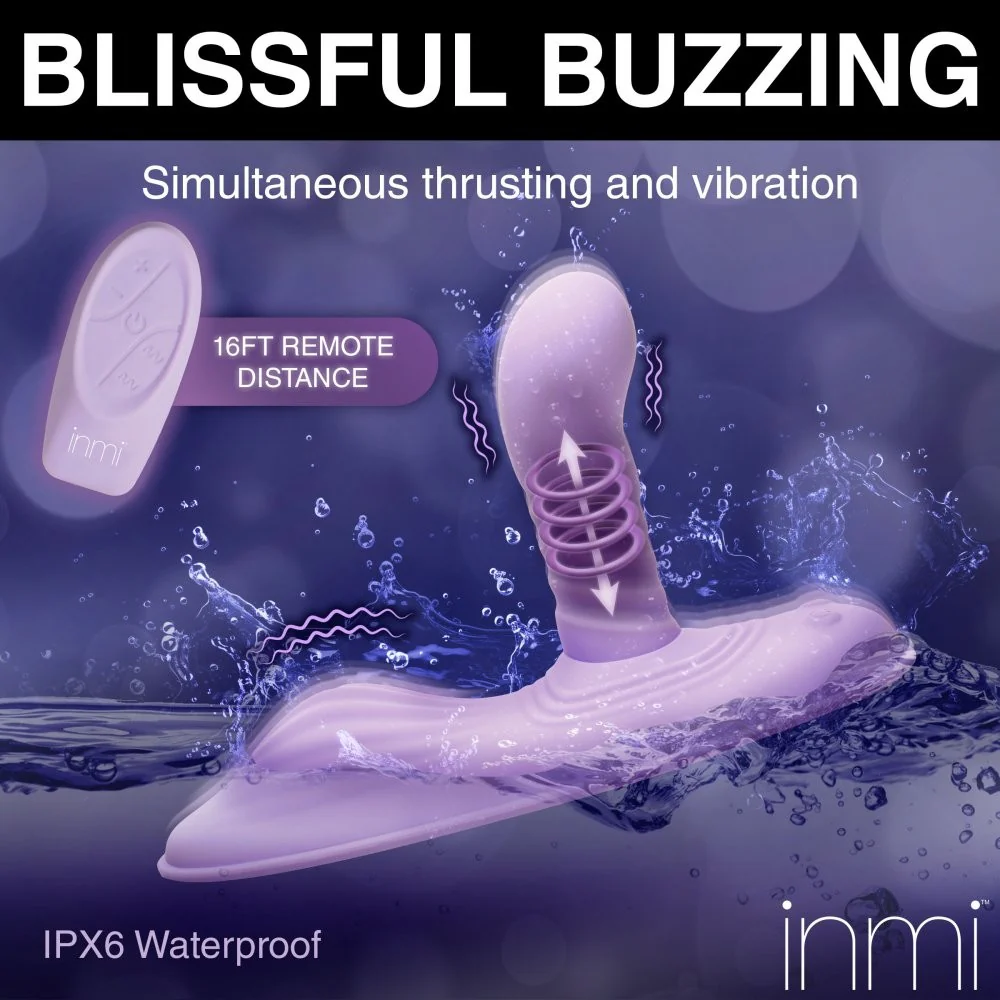 Thrust n' Grind Thrusting and Vibrating Silicone Sex Grinder - Image 5