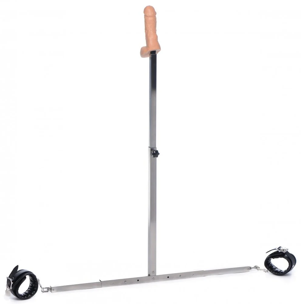 Squat Anal Impaler with Spreader Bar and Cuffs - Image 13