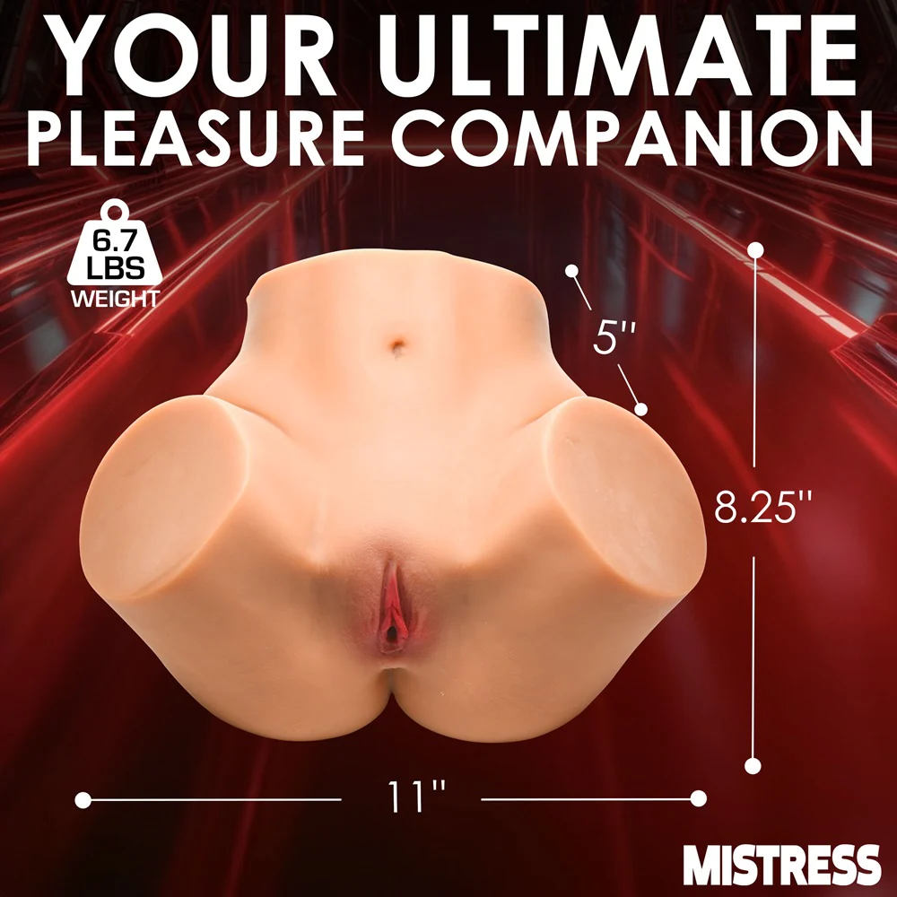 Squeezing and Vibrating Pussy and Ass Masturbator - Image 4