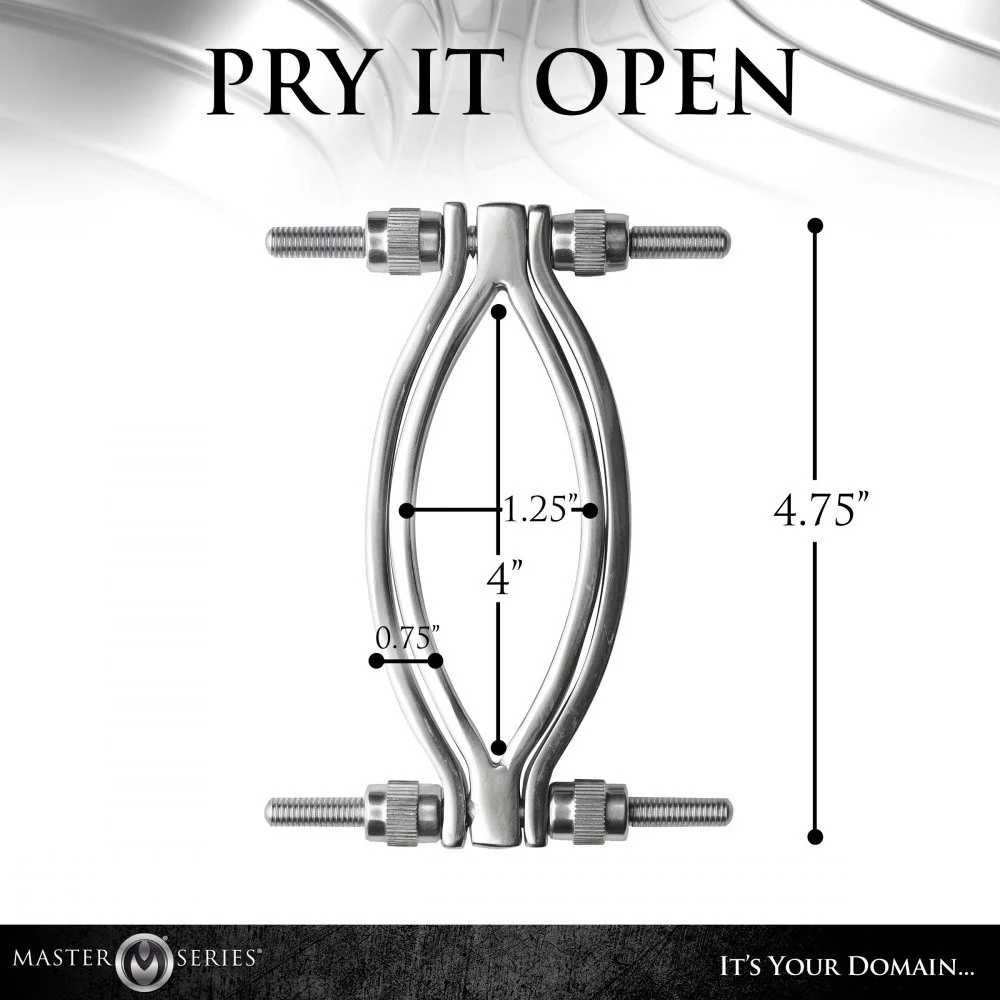 Stainless Steel Adjustable Pussy Clamp - Image 4