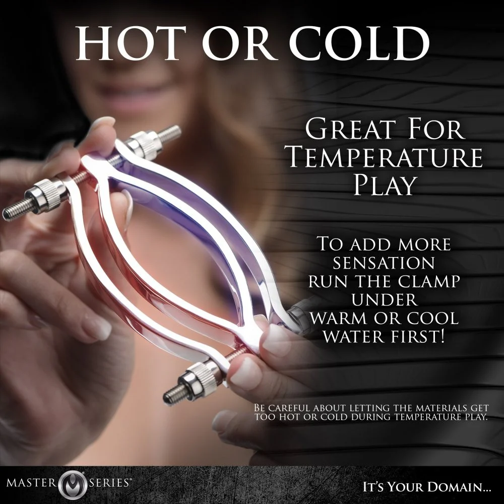 Stainless Steel Adjustable Pussy Clamp - Image 7