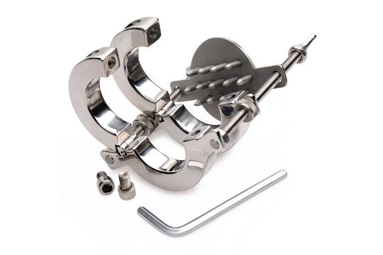 Stainless Steel Spiked CBT Ball Stretcher and Crusher - Image 10