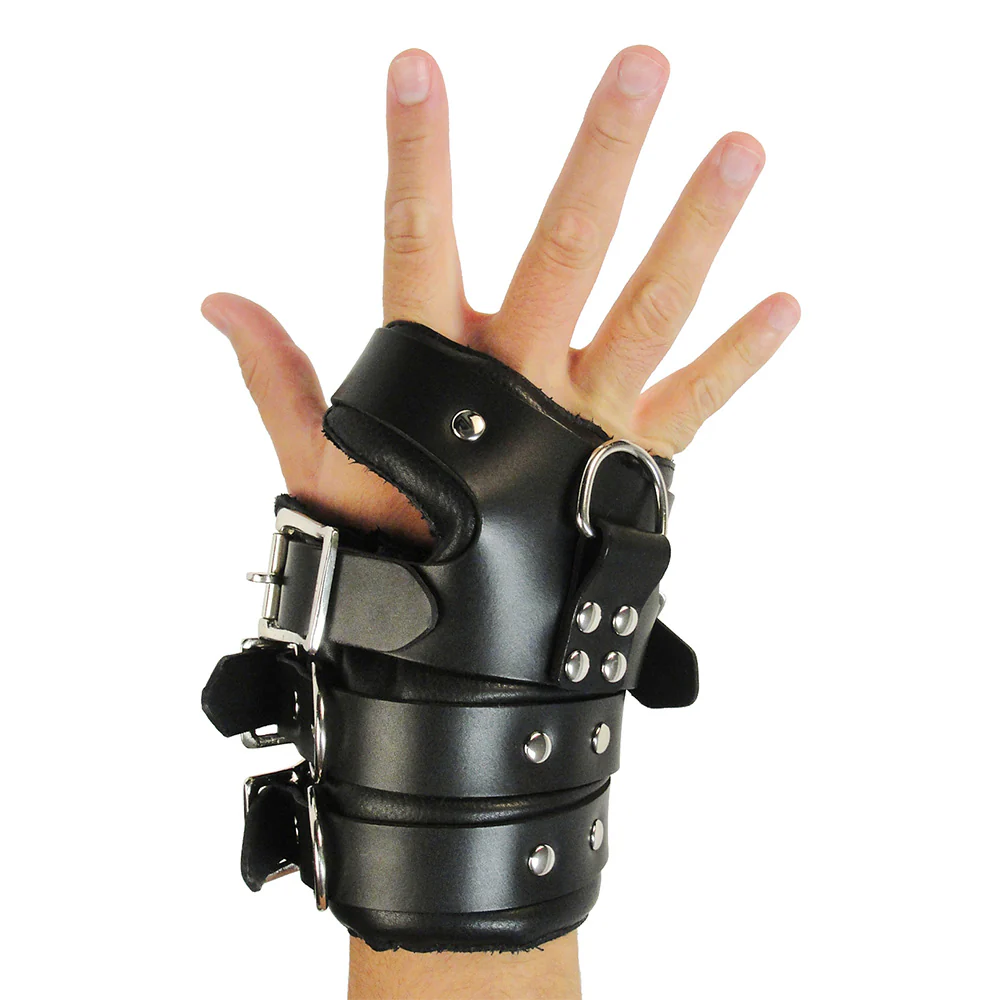Strict Leather Four Buckle Suspension Cuffs - Image 3