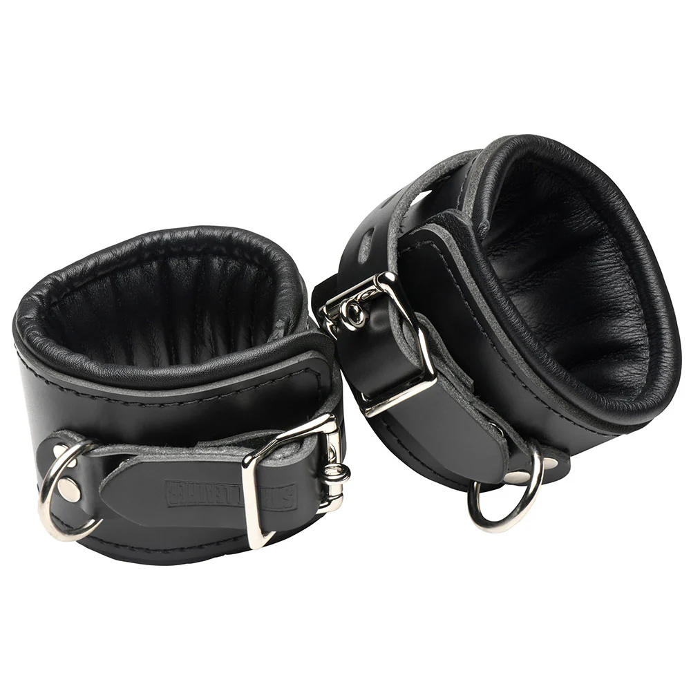 Strict Leather Padded Premium Locking Restraints - Image 8