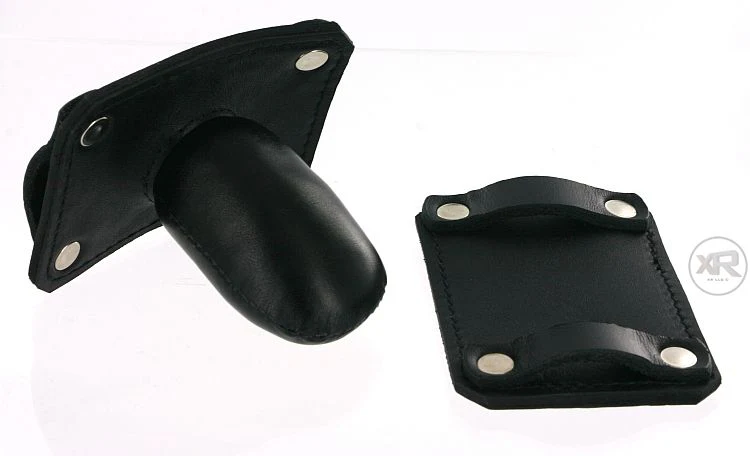 Strict Leather Premium Muzzle with Blindfold and Gags - Image 5