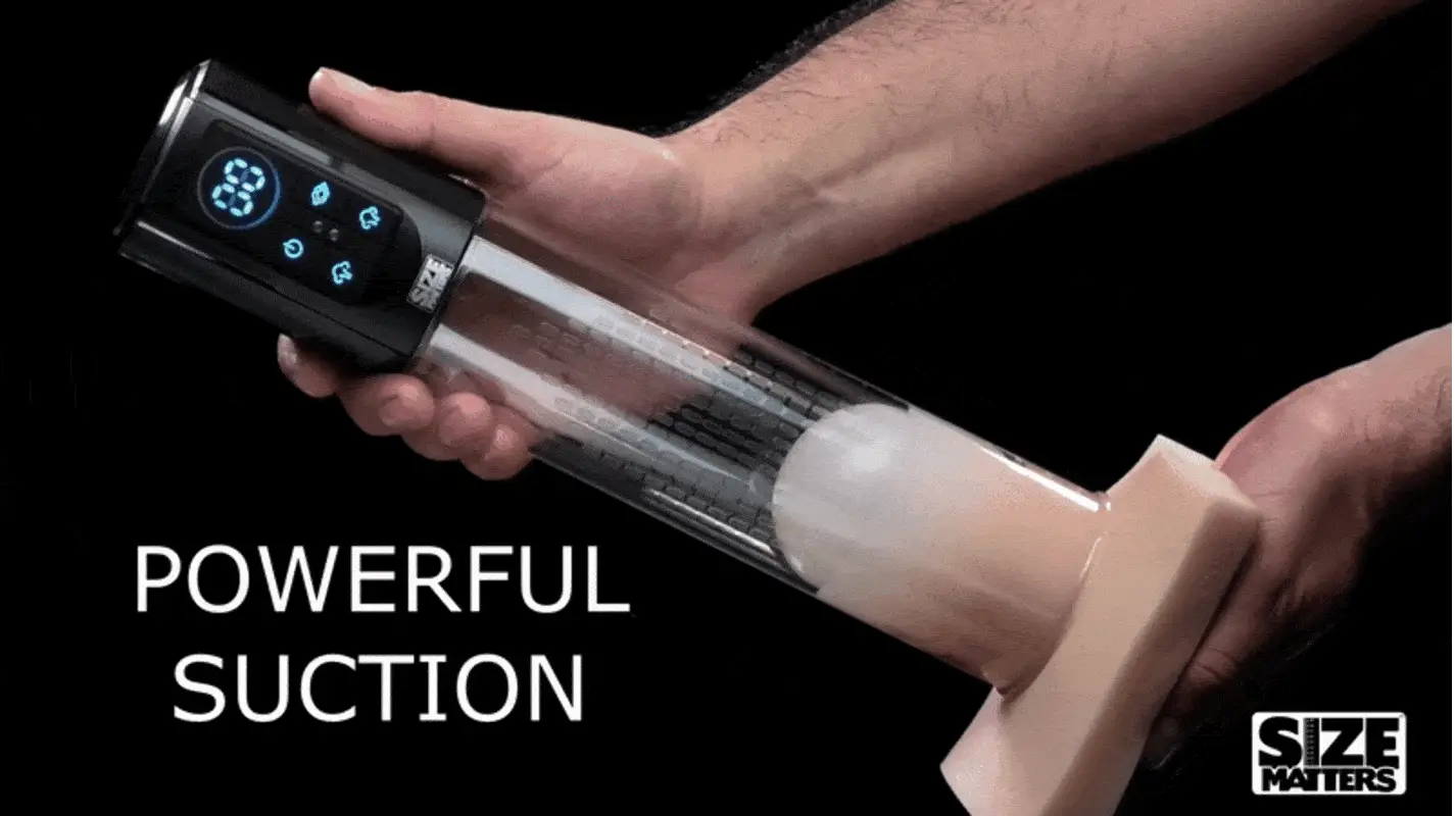 Sucking Penis Pump with Digital Display - Image 2