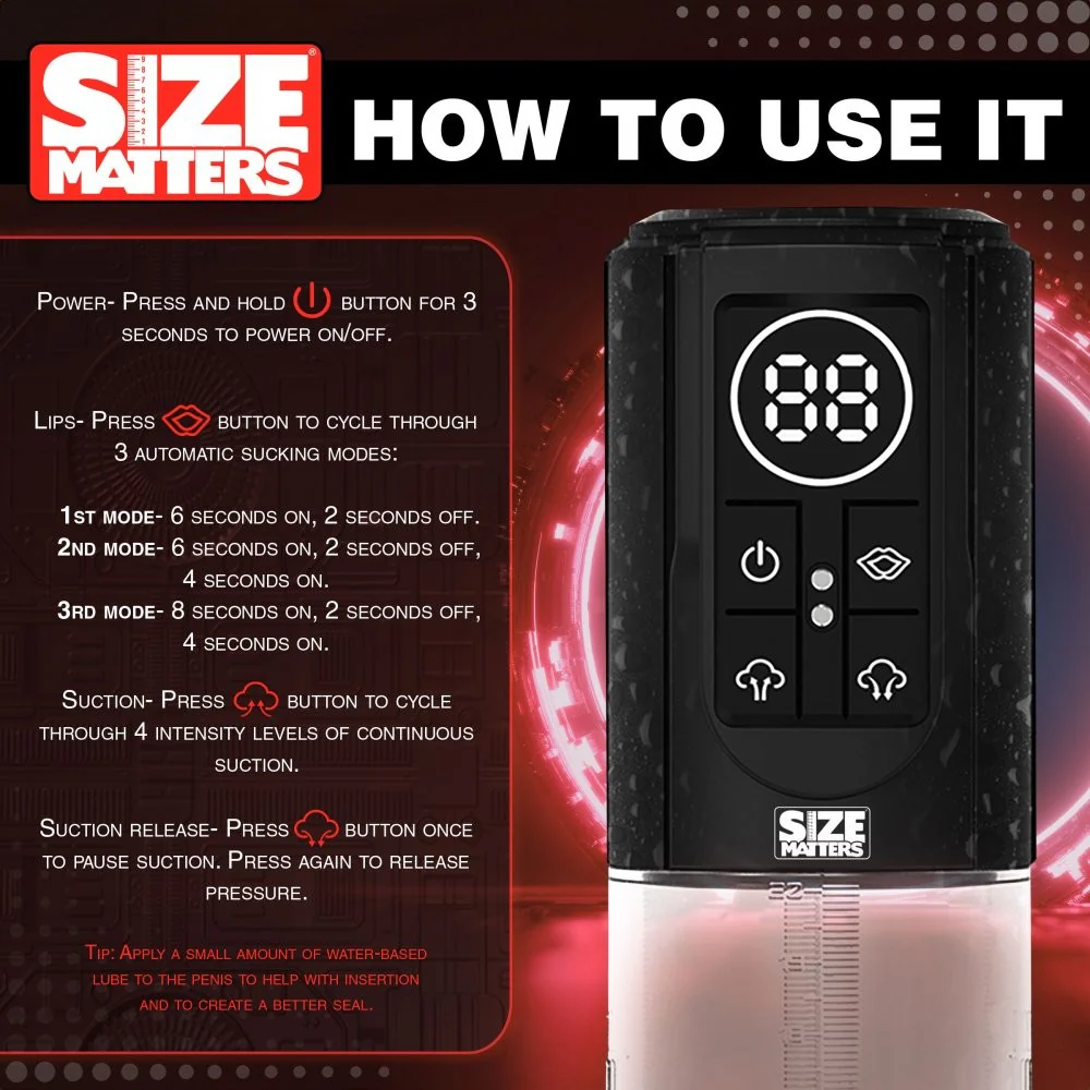Sucking Penis Pump with Digital Display - Image 8