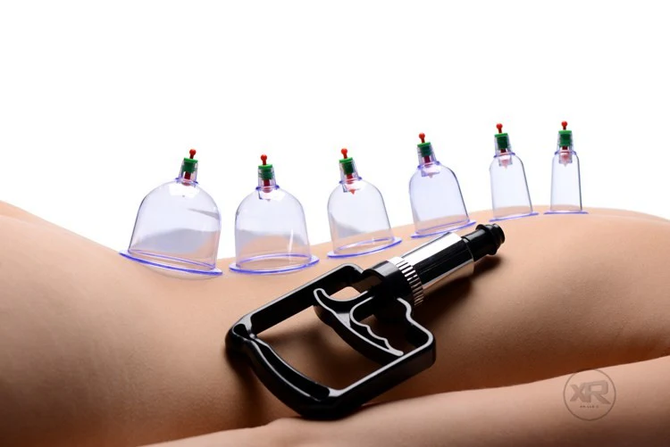 Sukshen 6 Piece Cupping Set with Acu-Points - Image 2