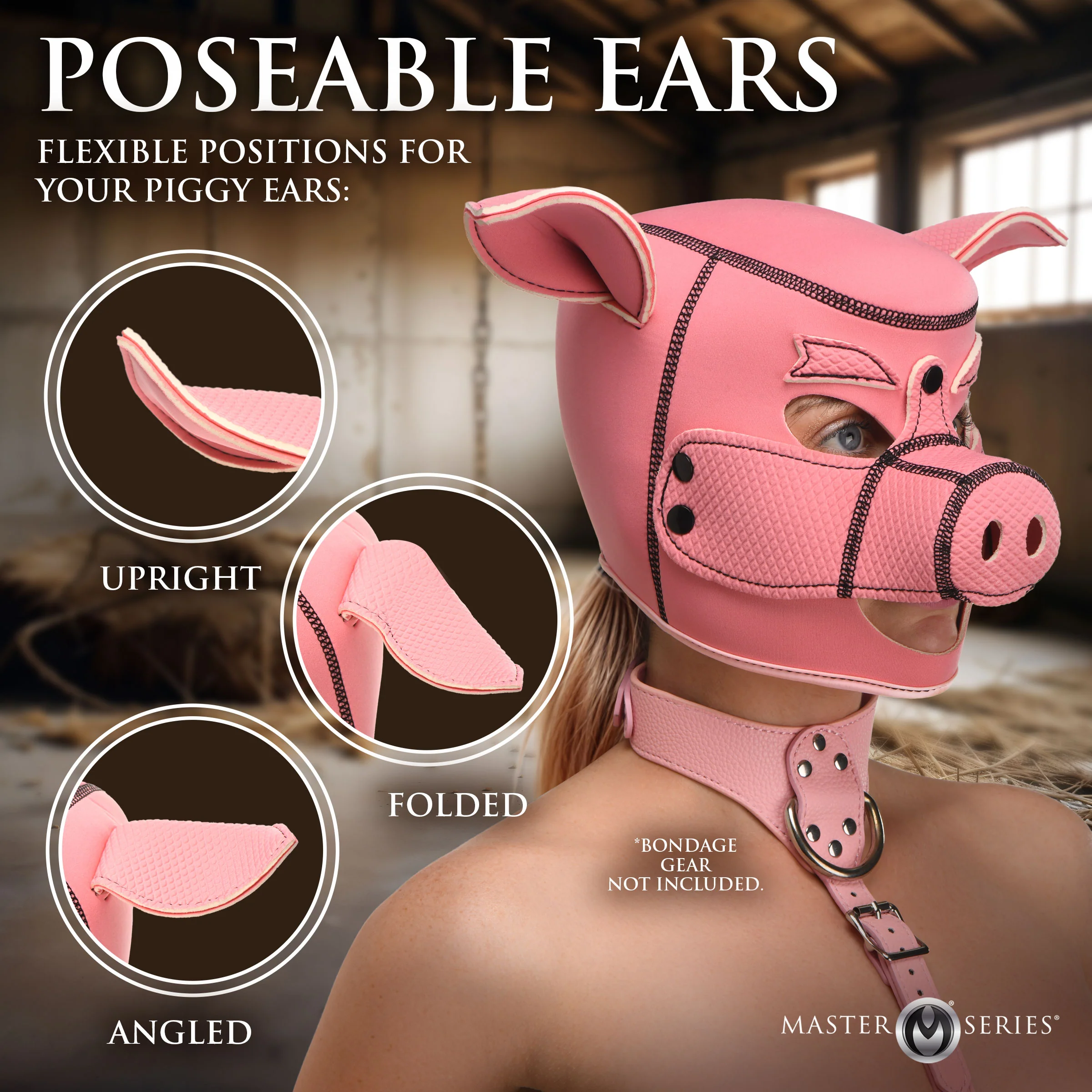 Swine Pig Neoprene Hood - Image 5