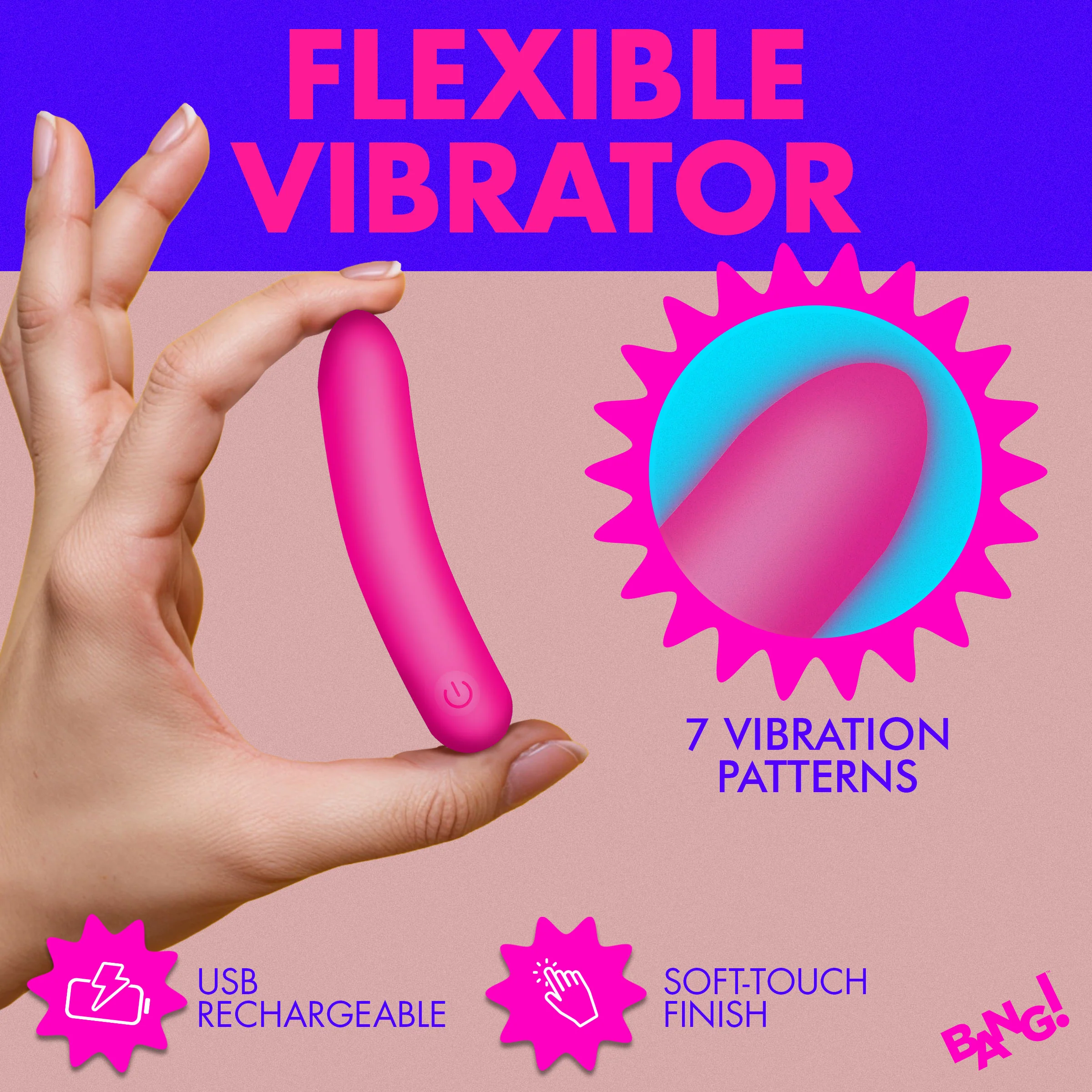 Tapered Flexible Silicone Bullet - Image 5