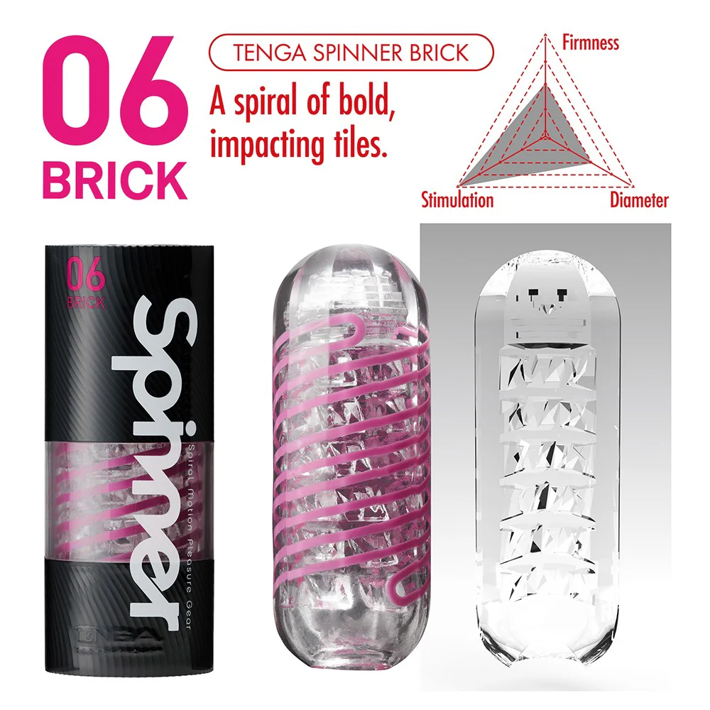 Tenga 06 Spinner Bricks Stroker - Image 2