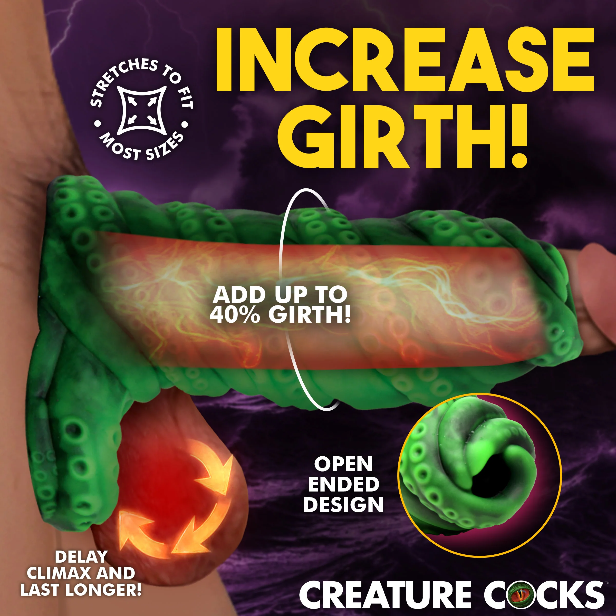 Tenta Girth Silicone Penis Enhancer - Image 3