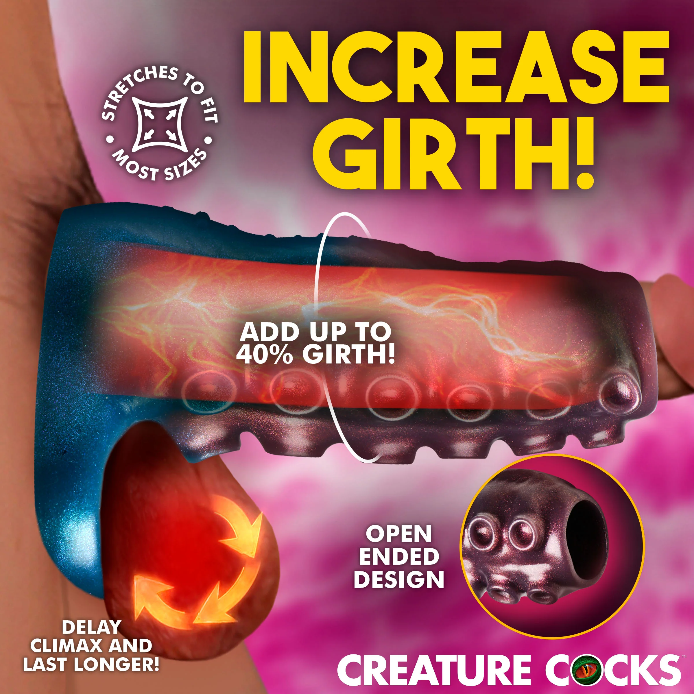 Tentagirth Tentacle Silicone Penis Enhancer - Image 3
