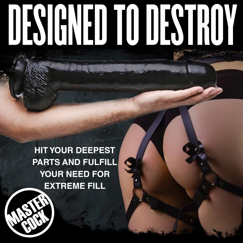 The Black Destroyer Dildo - Image 3