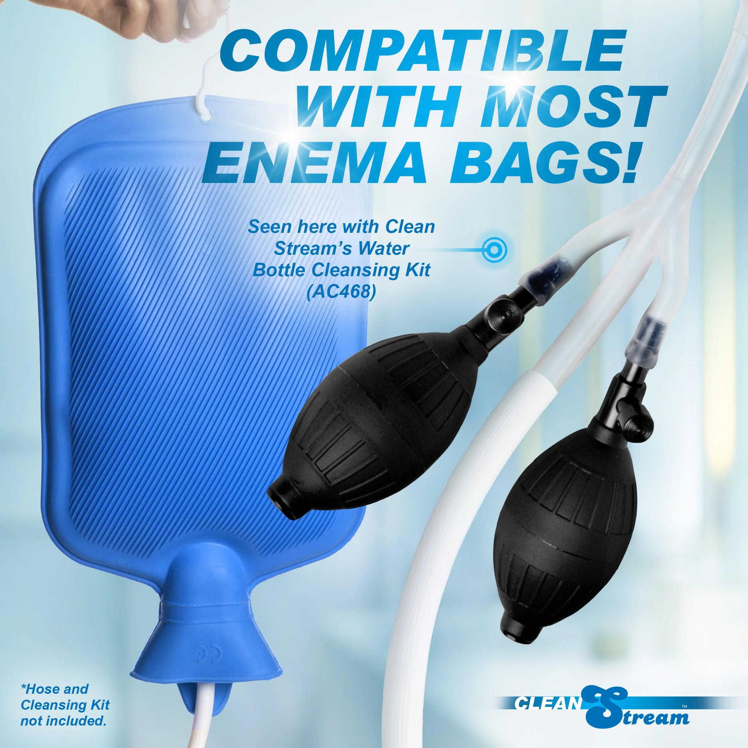 Silicone Inflatable Double Bulb Enema System - Image 7