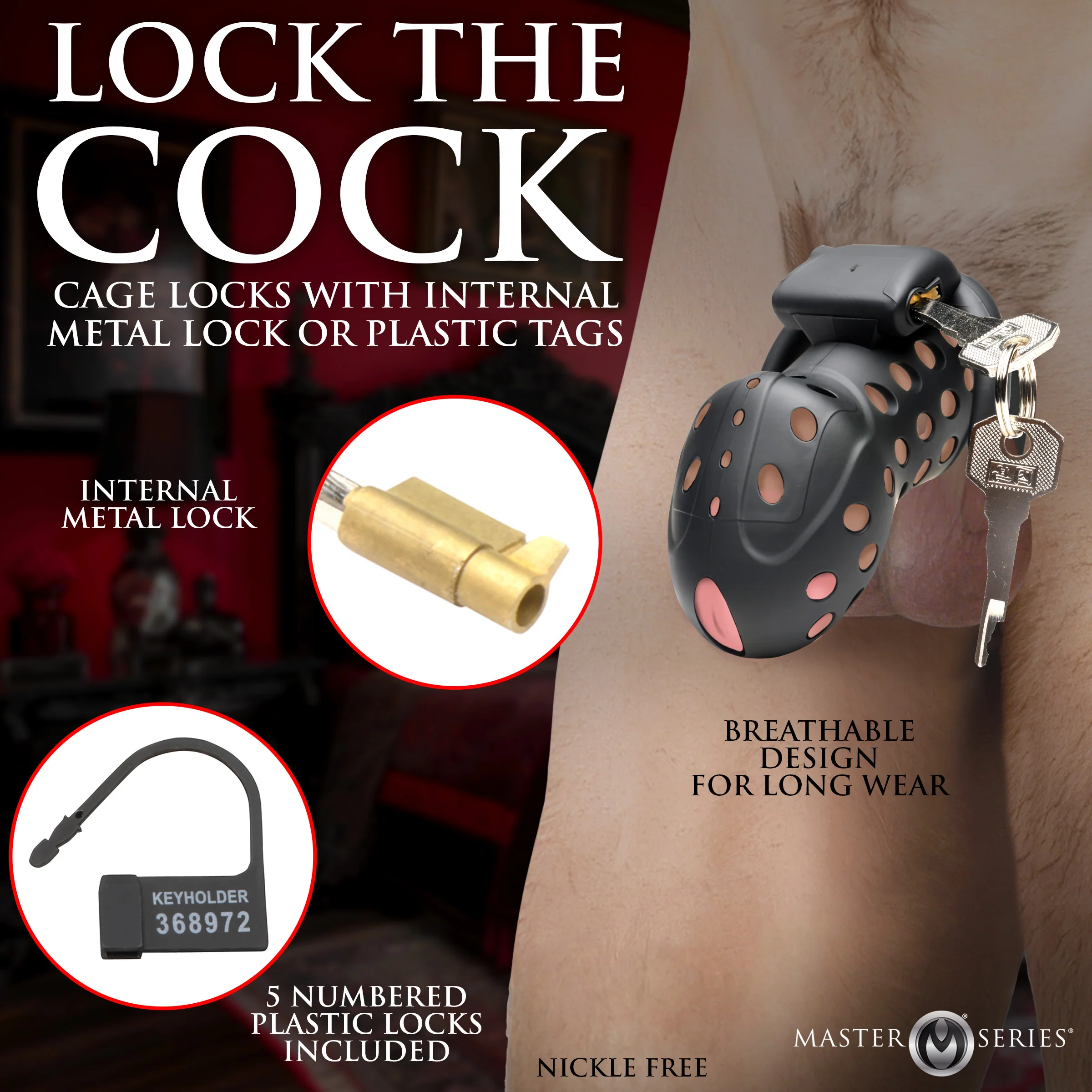 The Lock Down Chastity Cage - Image 2