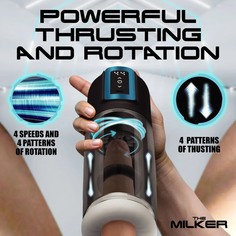 The Milker Roto-Stroke Thrusting and Rotating Masturbator - Image 5