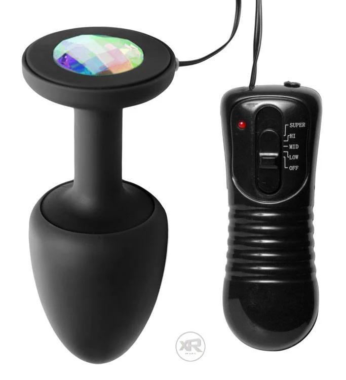 The Paragon Gem Vibrating Butt Plug with Internal Stimulation - Image 5
