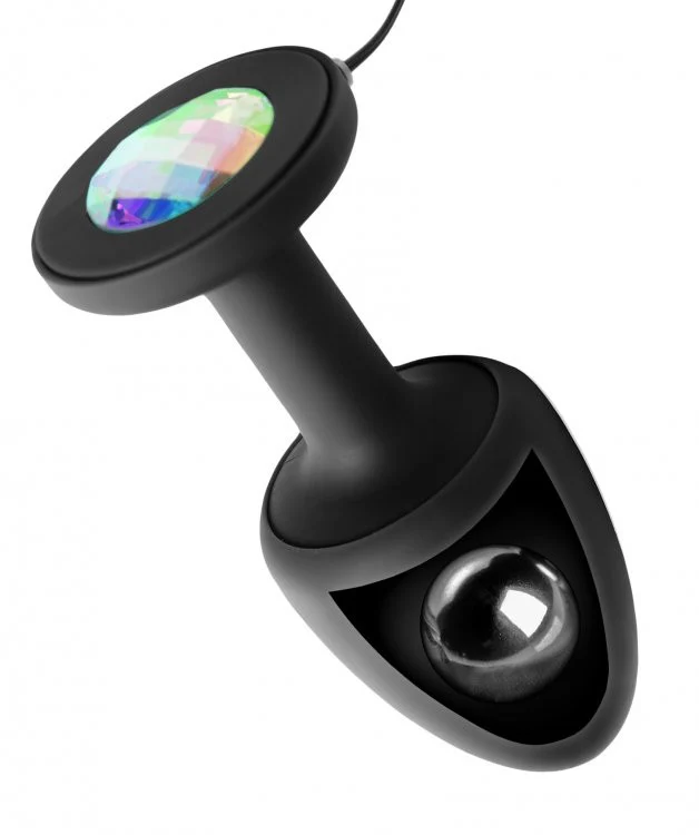 The Paragon Gem Vibrating Butt Plug with Internal Stimulation - Image 7