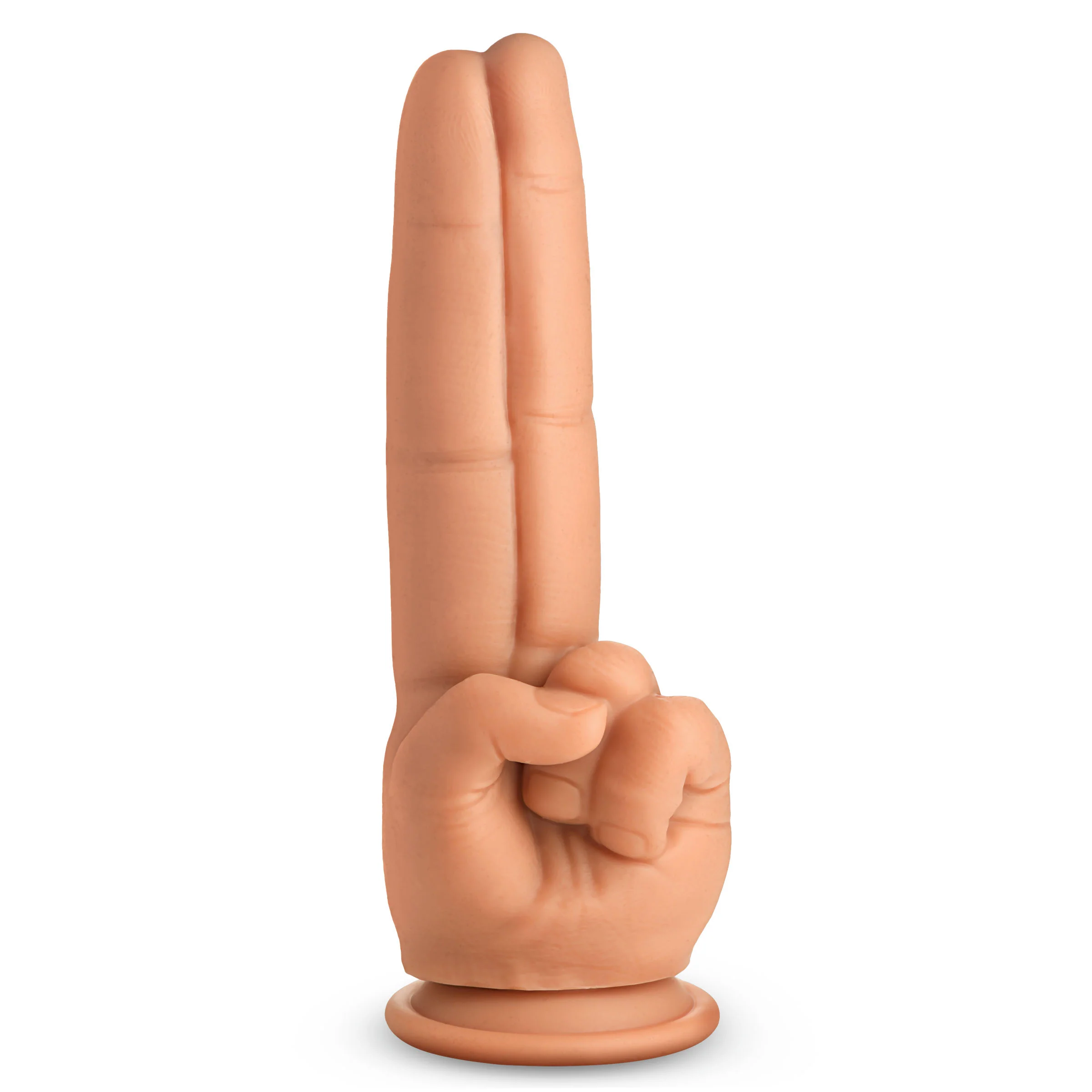The Pleaser Double Finger Silicone Dildo - Image 7