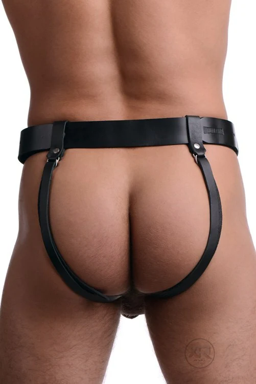 The Male Premium Leather Strap On Harness - Image 3