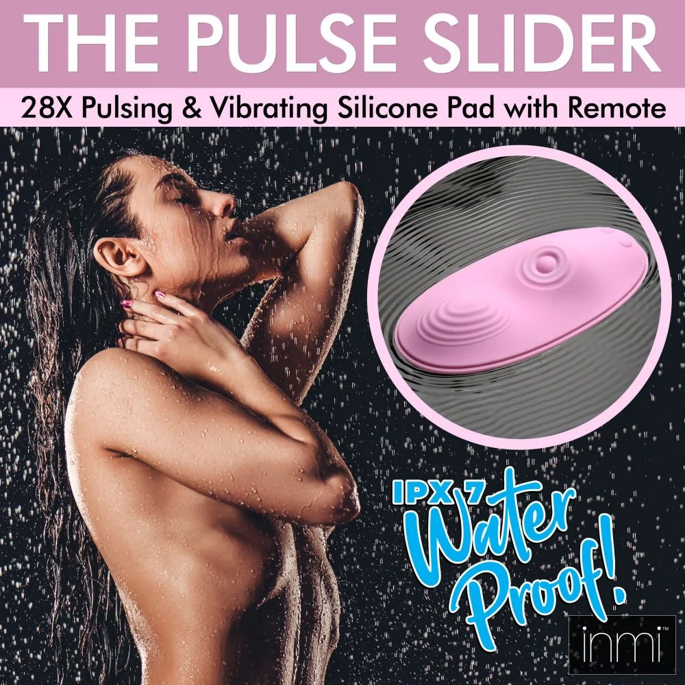 The Pulse Slider 28X Pulsing and Vibrating Silicone Pad with Remote - Image 5