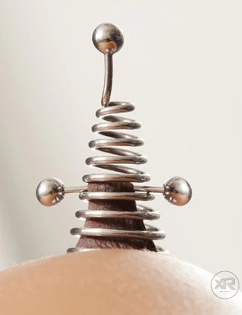 The Spiral Nipple Extender with Barbel