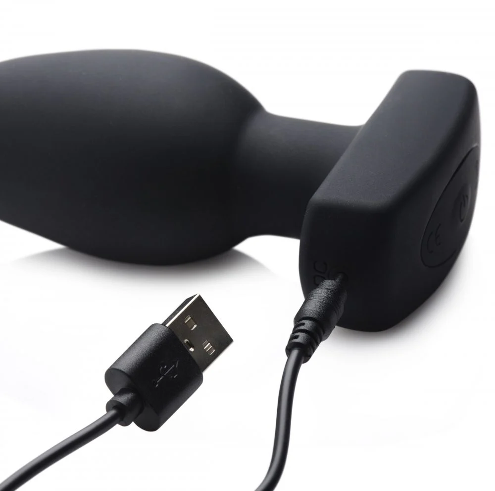 The Taper 10X Smooth Silicone Remote Control Vibrating Butt Plug - Image 7