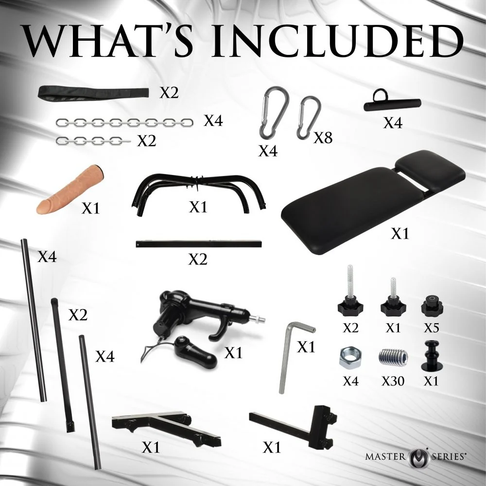 Throne Deluxe Adjustable Sling with Sex Machine - Image 7