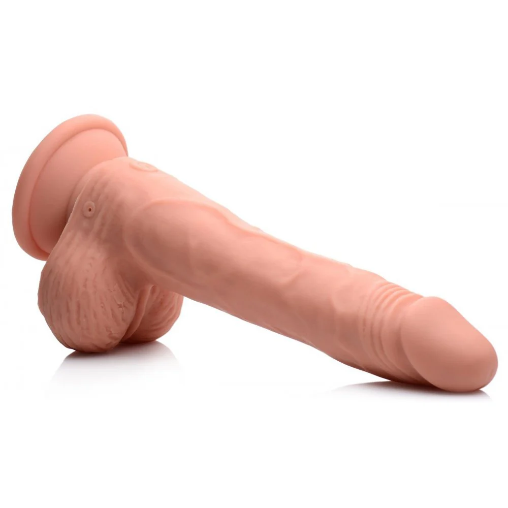 Thrusting and Vibrating 8 Inch Dildo - Image 6