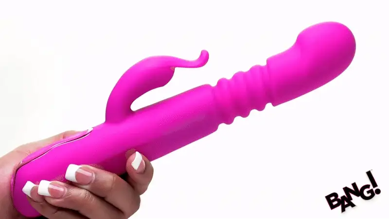 Thrusting Silicone Rabbit Vibrator - Image 2