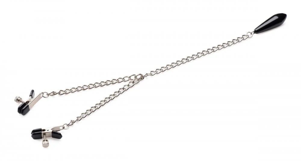 Titty Taunter Nipple Clamps with Weighted Bead - Image 3
