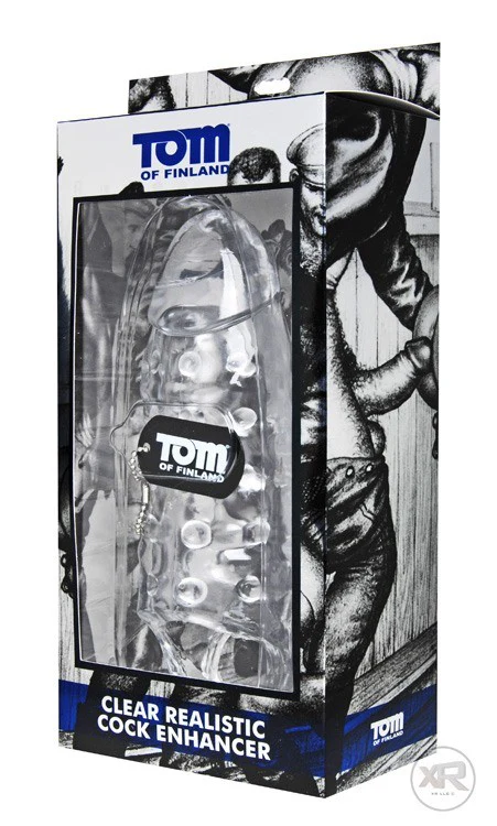 Tom of Finland Clear Realistic Cock Enhancer - Image 3