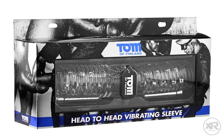Tom of Finland Head to Head Vibrating Sleeve - Image 5
