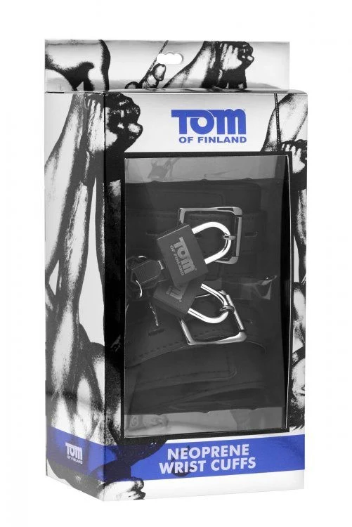 Tom of Finland Neoprene Wrist Cuffs - Image 2