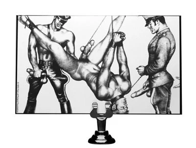 Tom of Finland Neoprene Wrist Cuffs - Image 3